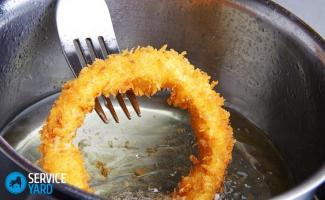 Cara memasak cincin bawang dalam adonan sesuai resep langkah demi langkah dengan foto