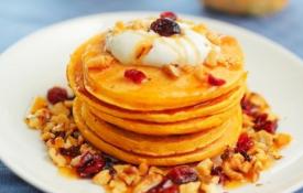 Pancake labu: resep